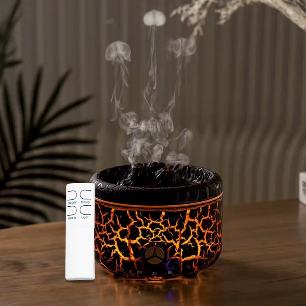 500ml Aroma Diffuser with Remote Large Capacity Humidifier with 2 Powerful Mist Modes for Effortless Control &