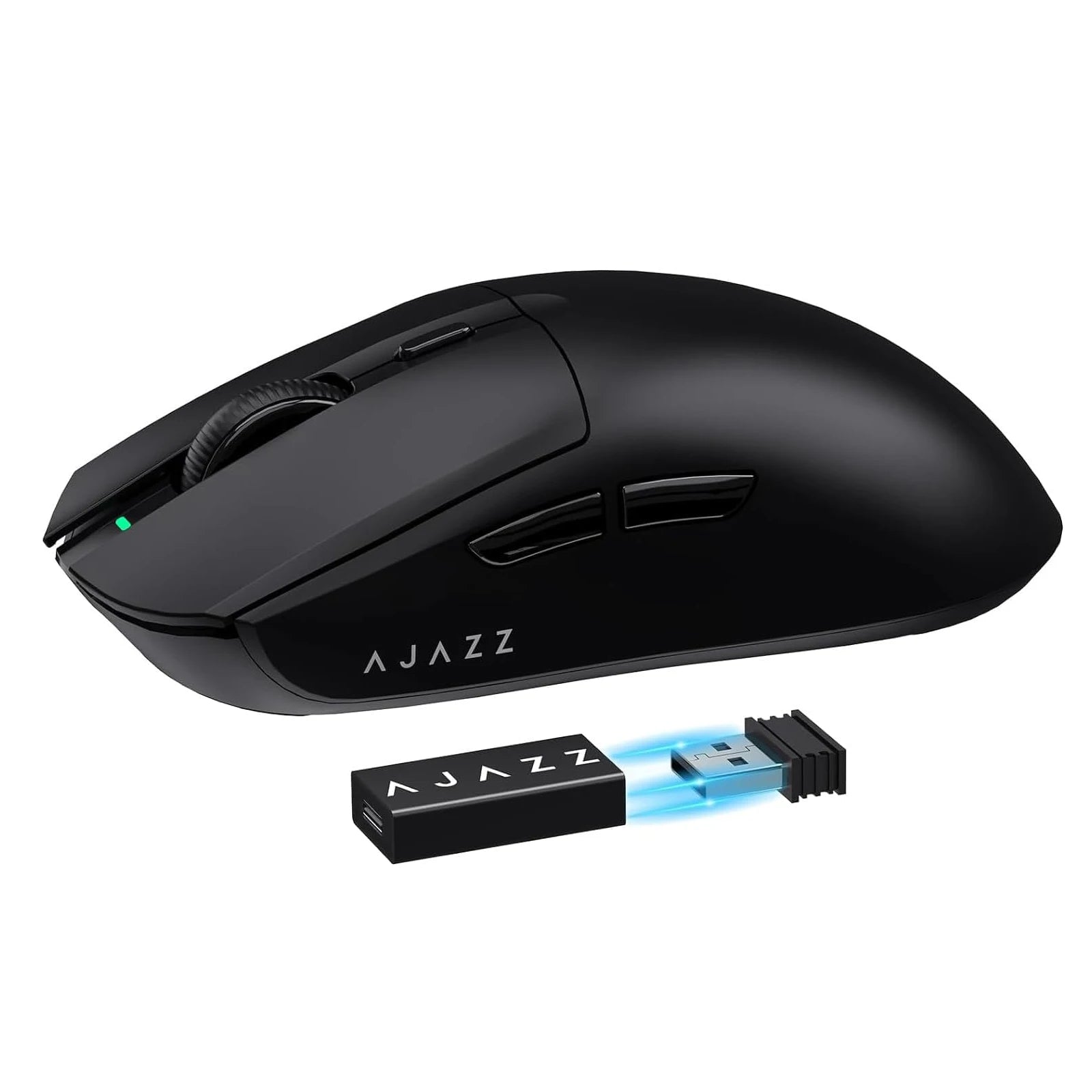 A.JAZZ AJ139 G Pro 4K Wireless Gaming Mouse Ultra-Lightweight 59g with Dual Mode-Wired/2.4Ghz Receiver up to 26K