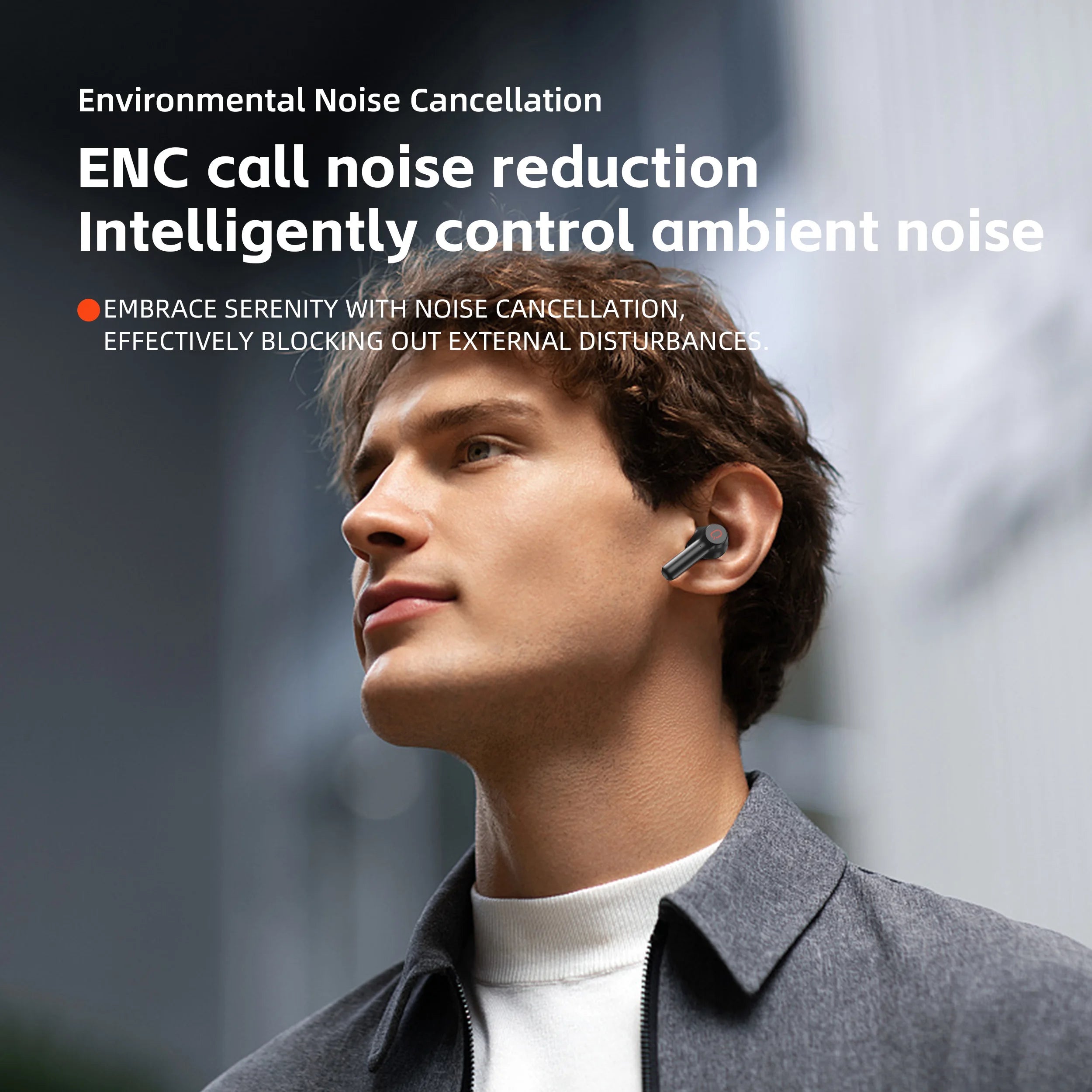 Wireless Earphones QERE E20 NEW TWS Bluetooth 5.3 HD Microphone HIFI Headphone 13mm Driver Low Latency gaming