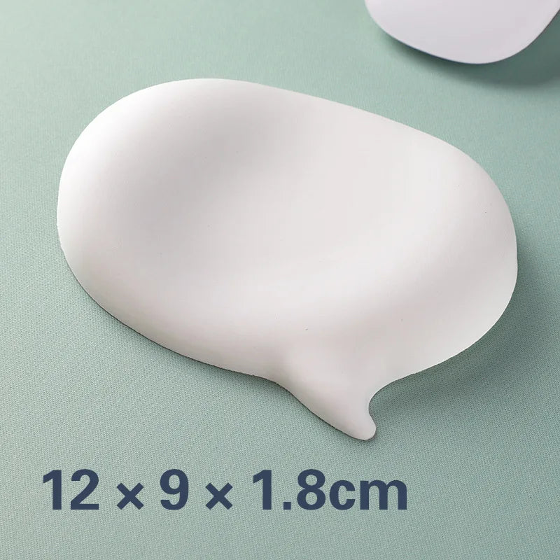 Chat Bubble Silicone Wrist Mouse Pad Keyboard Hand Rest Wrist Rest Palm Rest Wrist Pad Ergonomics White High Value