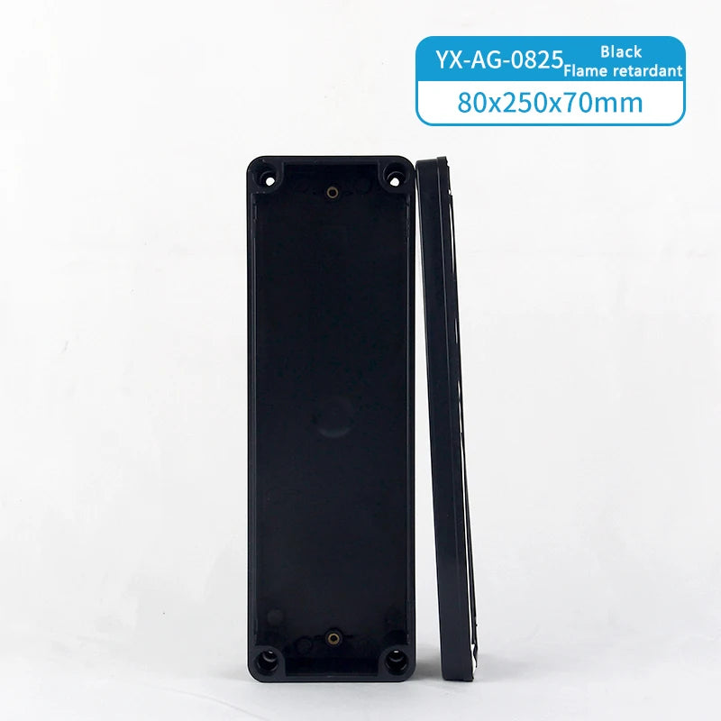 Flame-retardant and waterproof junction box for outdoor use with terminals exposed installation for outdoor cables