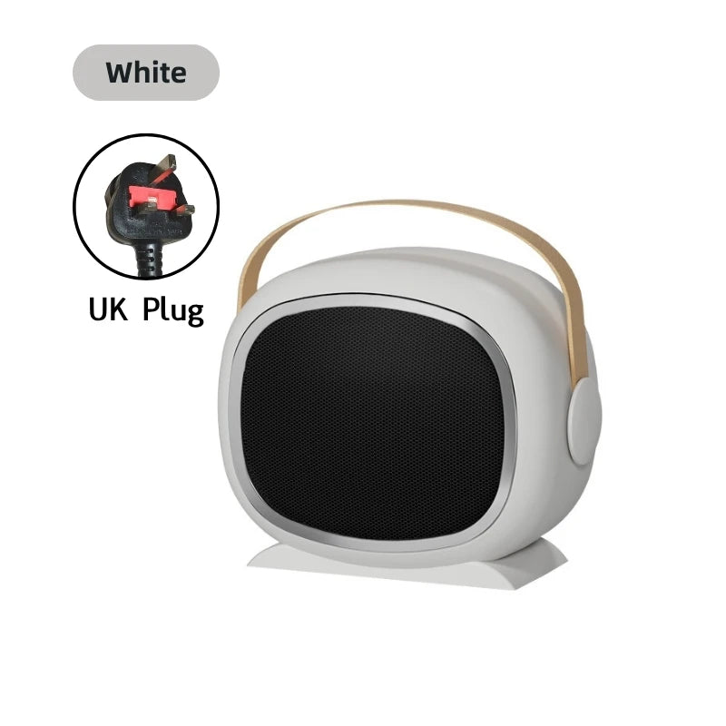 MSS 1200W PTC Ceramic Electric Heater - Fast Heating Air Warmer with Anti-Tip Over Home Office Winter Heating Appliance