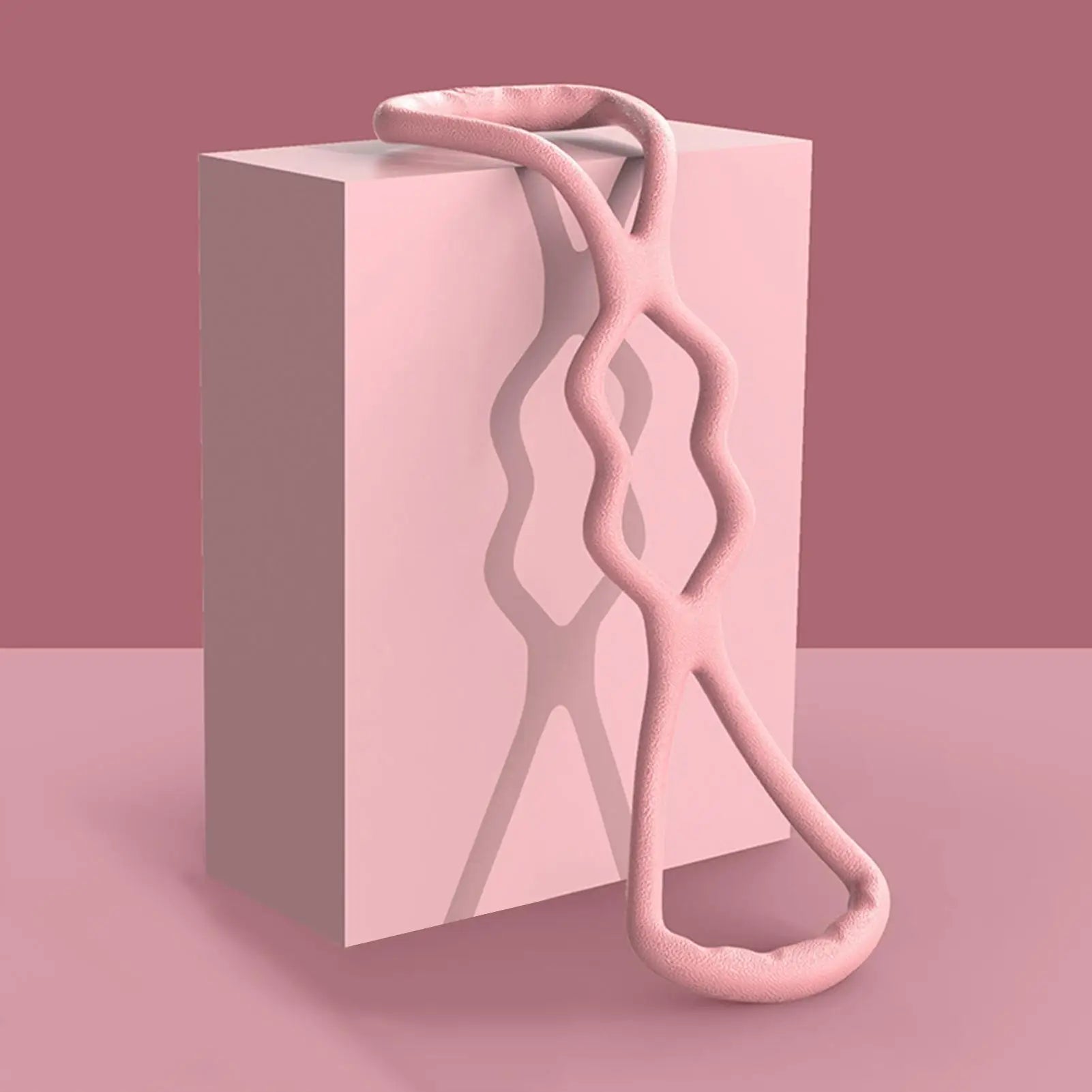 Resistance Bands 8-Shaped Stretcher For Fitness Back Shaping elastic Band Open Shoulder Stretching Band for Shoulder