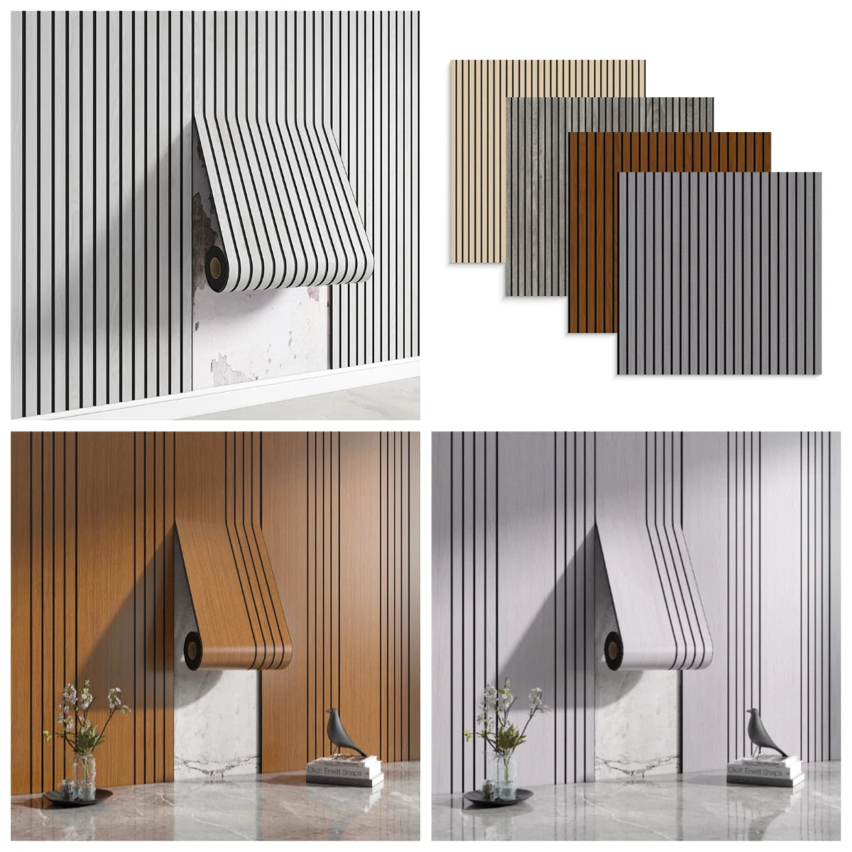 Waterproof 3D Grid Wall Panels Self-Adhesive Thickened Partition Decor for Home Office Commercial Spaces Easy