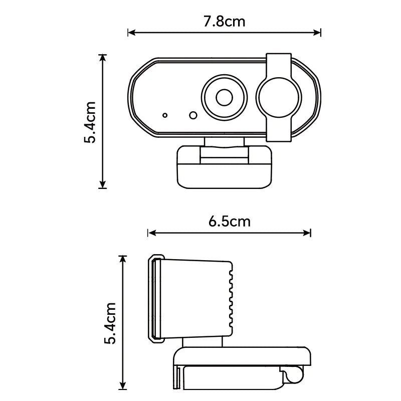 Full HD 1080P 2K 4K Webcam PC Laptop Auto Focus Webcam Live Streaming Flexible With Microphone Live Broadcast For Video