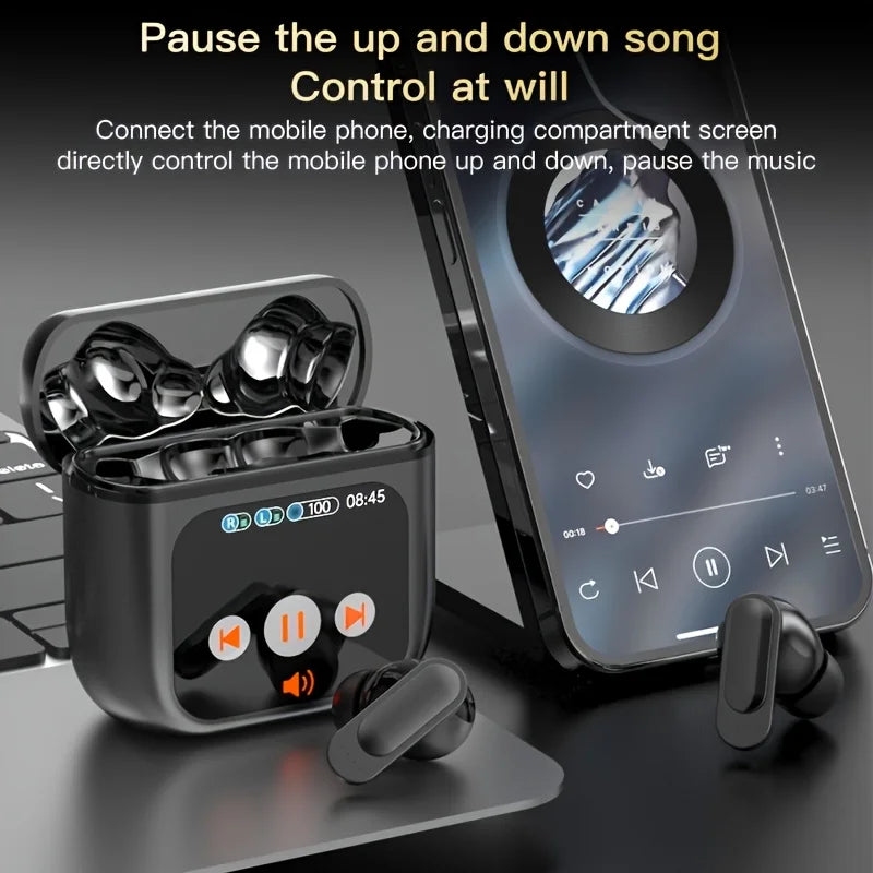 2025 Hot Deal Wireless Earbuds: True Wireless TWS Sports Headphones with 5.4 High-Speed Transmission - United States