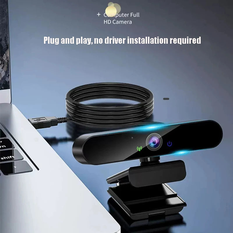 Webcams 4K USB Web Camera with Microphone Autofocus 2K Camera PC Computer Laptop Live Streaming 1080P Webcam for Video