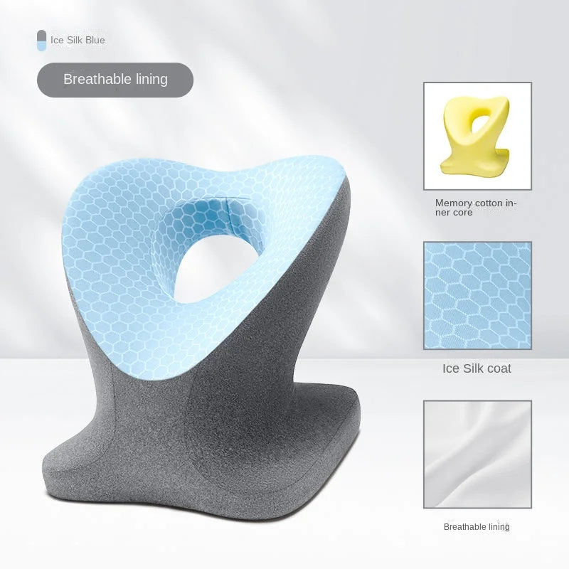 Memory Foam Nap Pillow For Travel Headrest Neck Support Cushions Office Rest Lunch Break Pillow Orthopedic Student Desk
