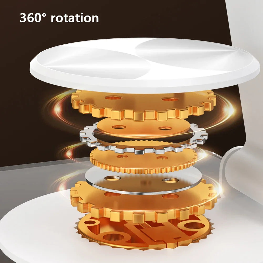 Foldable Reading Book Stand 360 Rotating Multifunctional Laptop Tablet Holder Adjustable Bracket Holder Acrylic