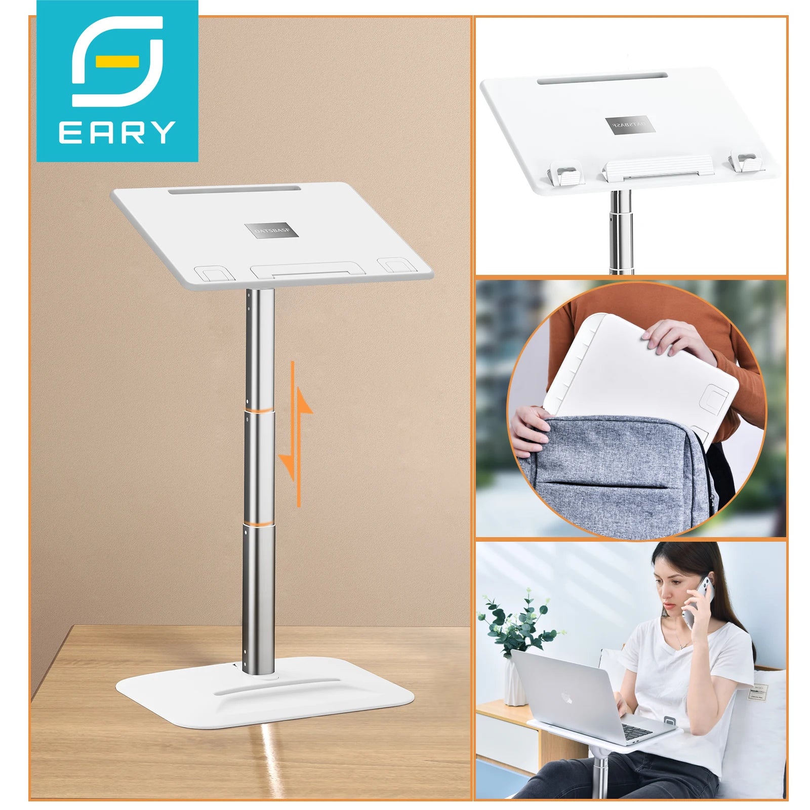 eary-portable-laptop-stand-for-desk-adjustable-height-holder-for-macbook-air-pro-stable-stand-gifts-for-girls-mom-students-kids