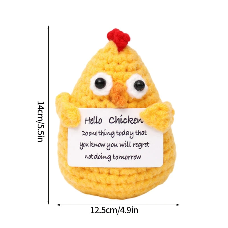 Positive Potato Ornament Desk Accessories Offices Accessories Desktop Decoration Crochet Fruits Vegetables New Year