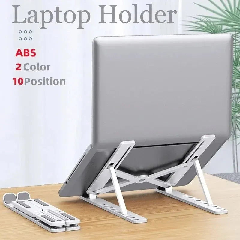Laptop Riser Stand for Macbook Pro Air Lenovo Samsung Notebook Cooling Pad Invisible Laptop Holding Bracket Lift Stand