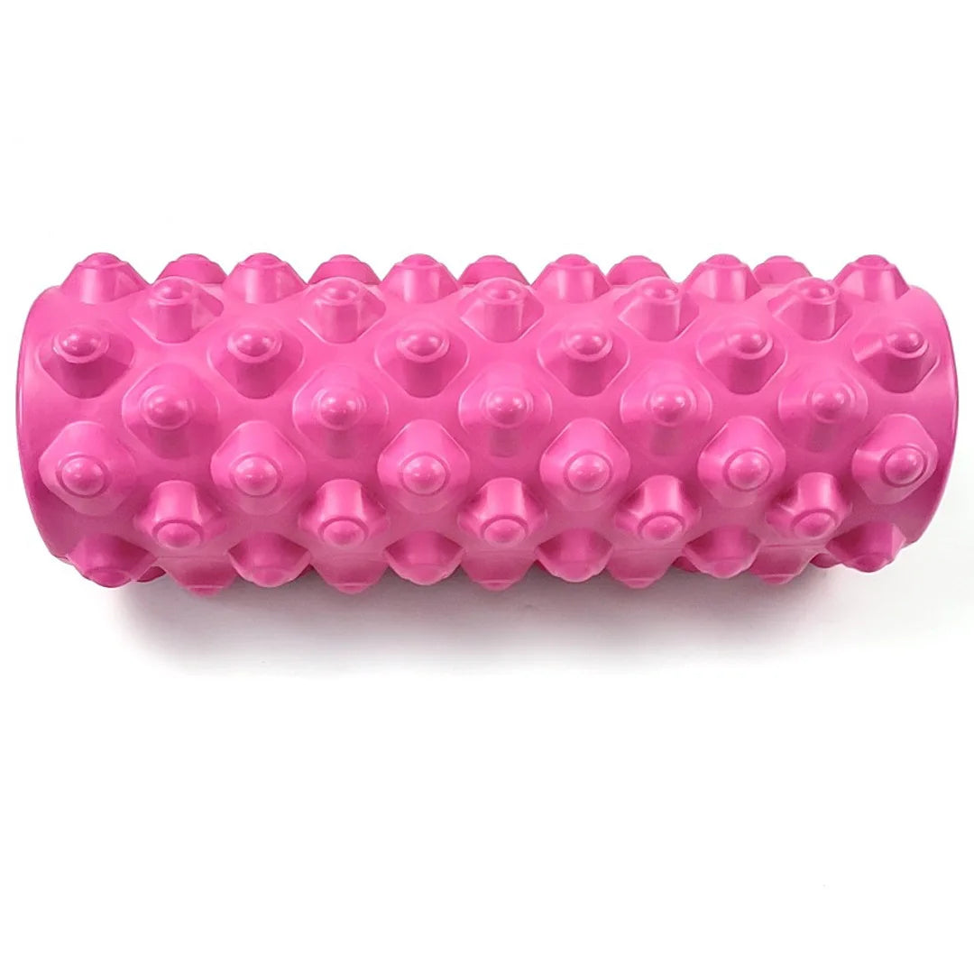 EVA Foam Roller with Texture - Hollow Design for Muscle Recovery & Yoga - Foam Roller