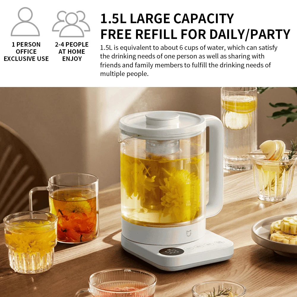 NEW XIAOMI MIJIA Multifunctional Health Pot Electric kettle N1 Household Appliances 800W 304 Stainless Steel Heat