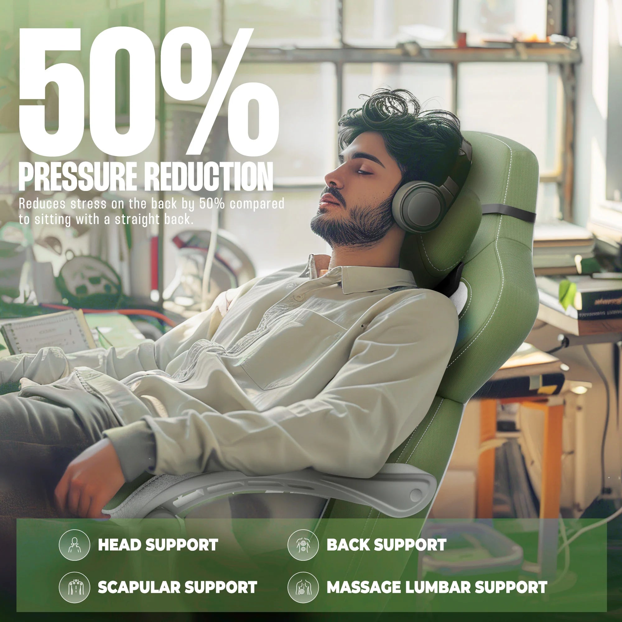 Dowinx Fabric Gaming Chair with Footrest Big and Tall Gaming Chair for Heavy People Computer/PC Gamer Chair for Adult