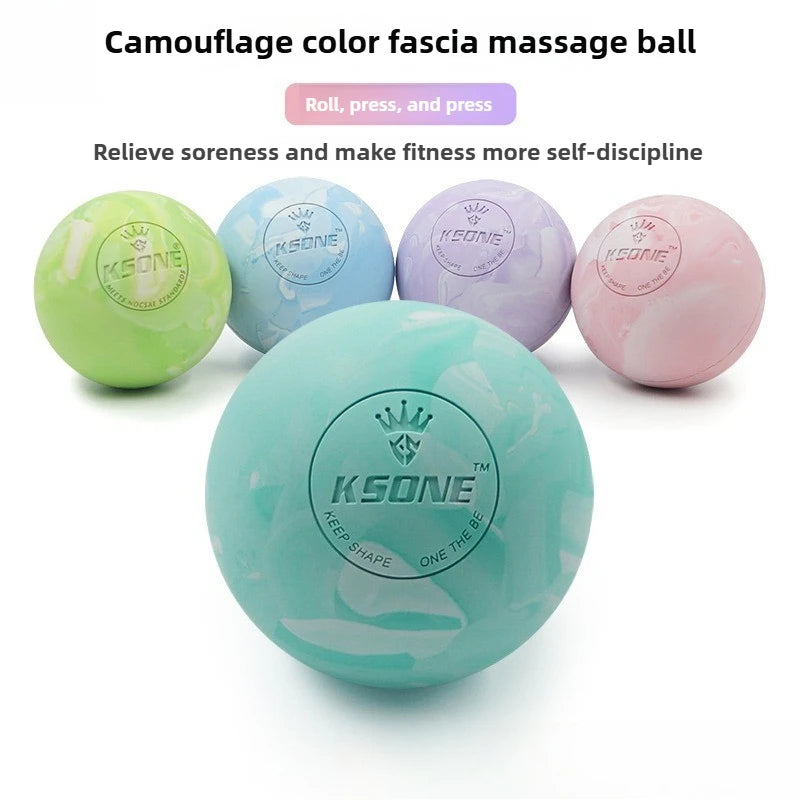 Solid Rubber Massage Balls Deep Tissue Massage Tools Fitness Balls for Yoga Lacrosse and Warm-ups Myofascial Release