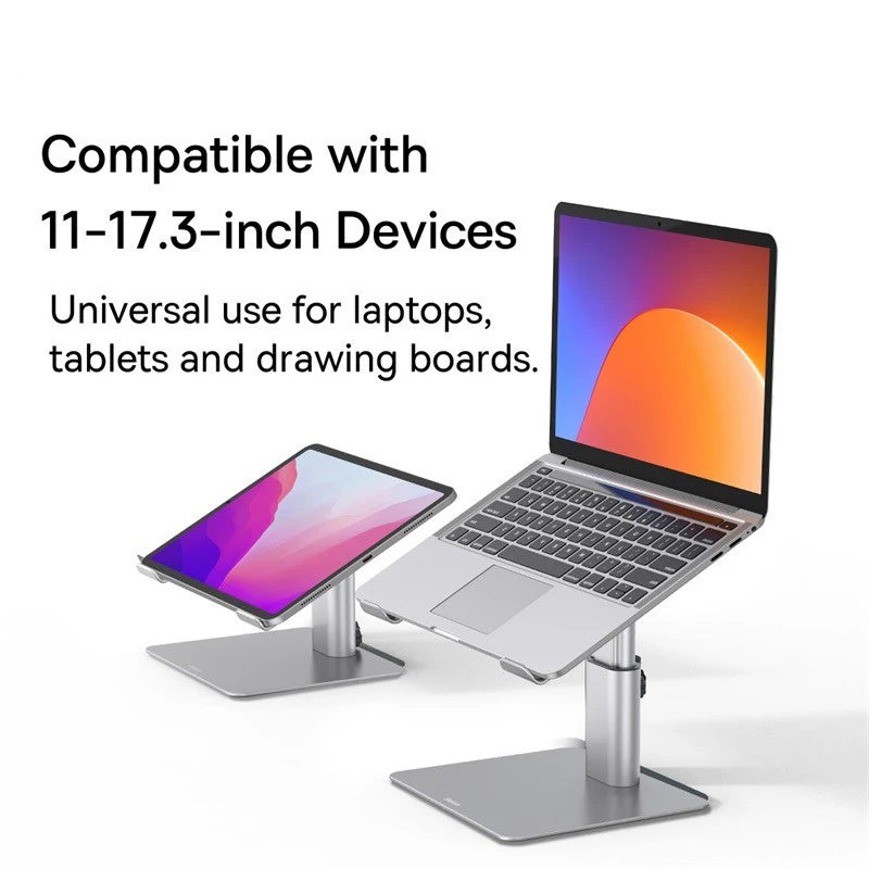Baseus Laptop Stand Adjustable Non-slip Desktop Laptop Holder Aluminum Alloy Notebook Stand For Macbook Air Pro Tablet
