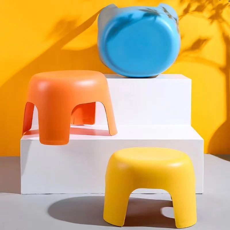 2025 Anti-slip Footstool men Bathing Stool Low Stool Baby Bathroom