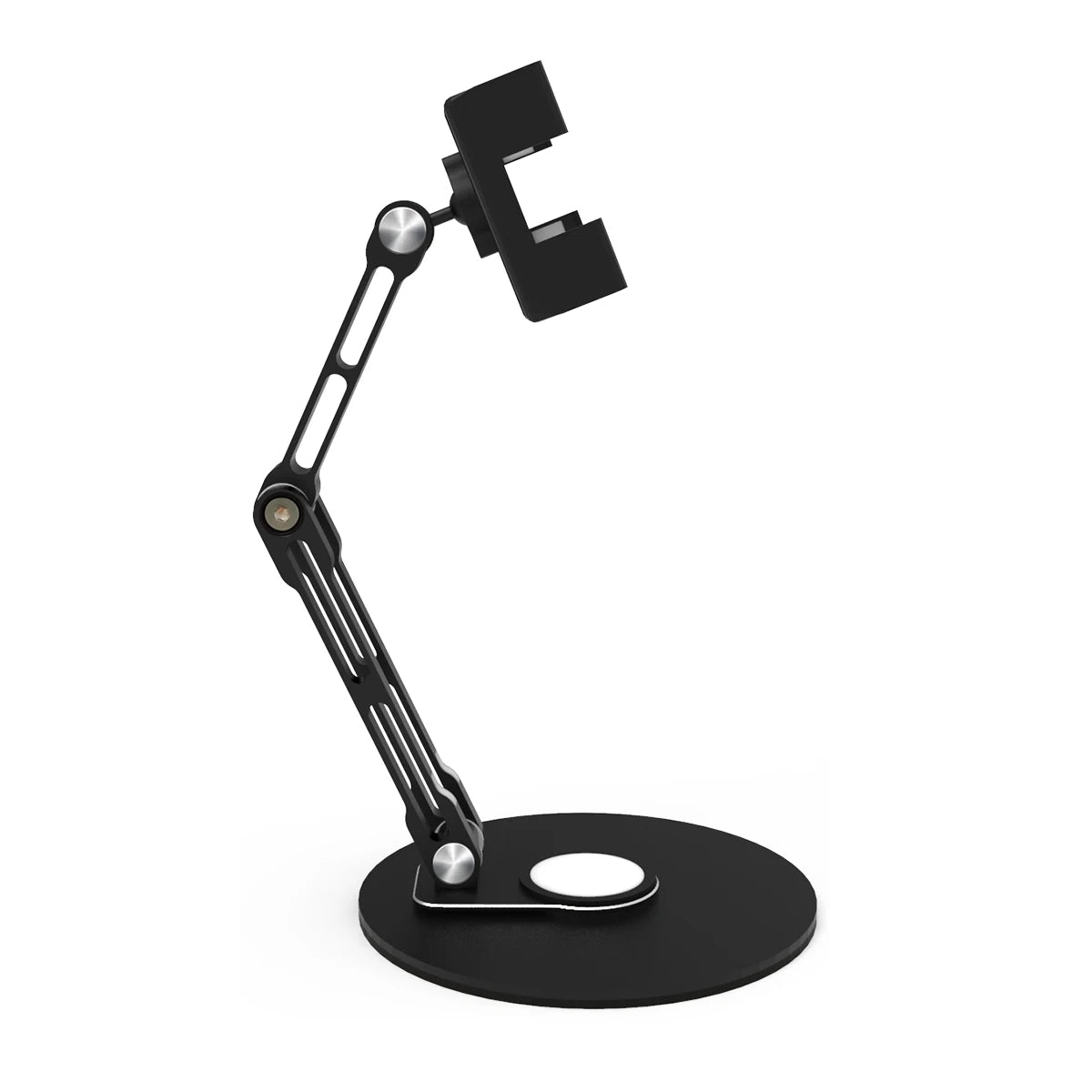 Bimawen Desktop Rotating Folding Stand Phone Lazy 360° Storage Portable Monitor Stand 4.7-16 Inch Metal Body Telescopic