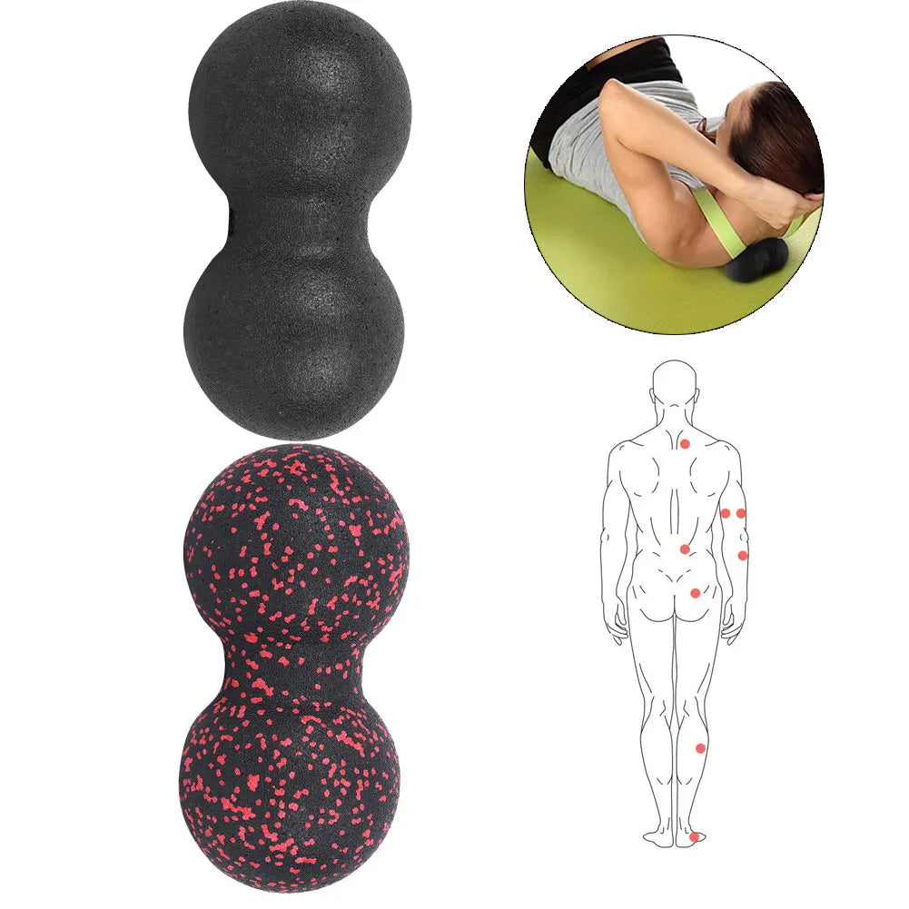 Massage Yoga Ball 24x12cm Sports Massager Fitness Yoga Ball Massage Acupuncture Points Massaging Equipment Acupoint