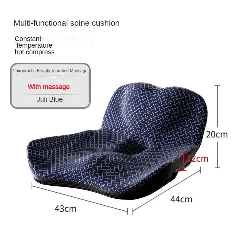 Coccyx Memory Foam Chair Orthopedic Pillow Office Seat Pad Hemorrhoid Treat Car Seat Big Cushion Relief Pain Tailbone