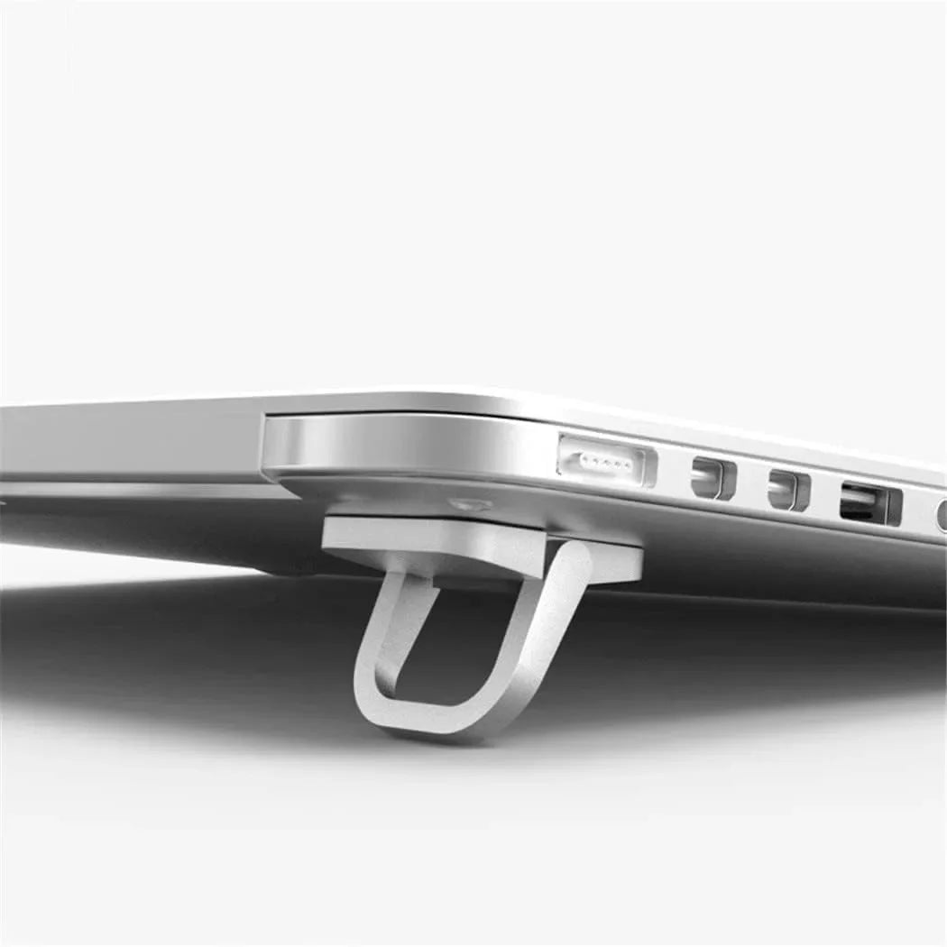 2PCS Portable Keyboard Riser for 10 - 18 inch Laptops macbook Mini Invisible Laptop Stand for Desk Computer Keyboard