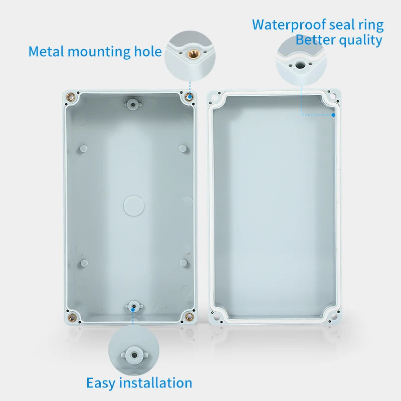 F Series Plastic ABS Junction Box Screw Cable Custom Waterproof Junction Box Ip65 Outdoor Electrical Junction Box