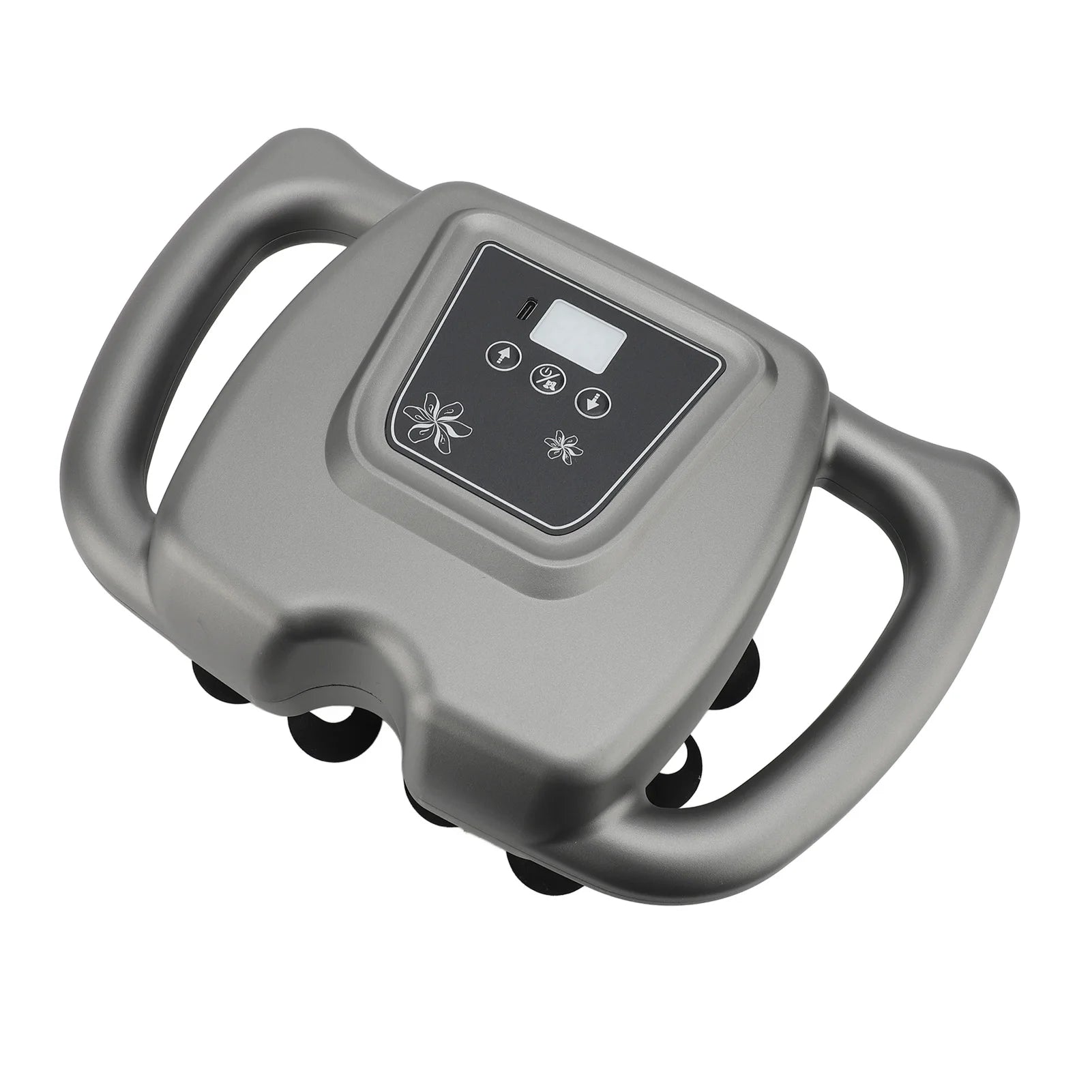 16 Heads Massager 99 Gears Adjustment Rechargeable Massage Device for Back Shoulder Neck Gray - United States