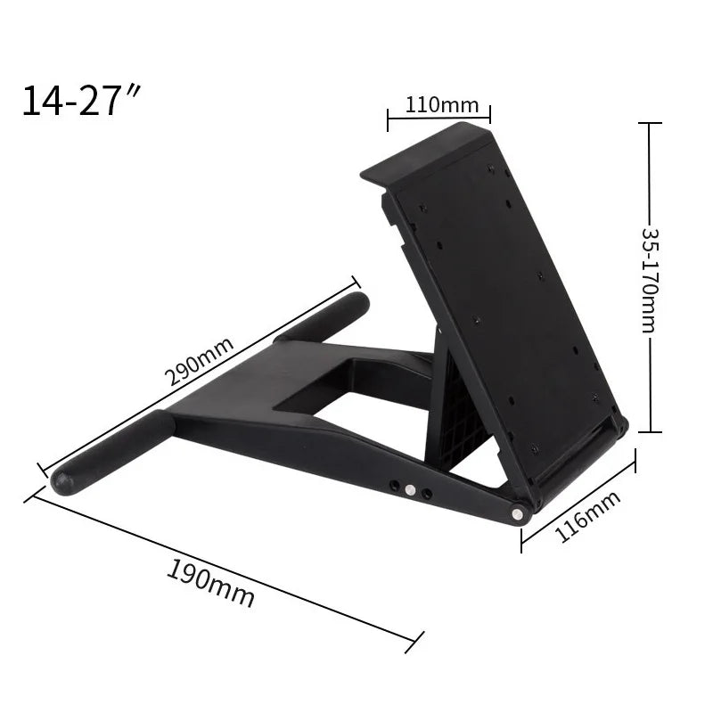 Universal Desktop Monitor Arm TV Stand for 14-27 Inch LCD LED Computer Display Touch Screen VESA Mount Support Metal