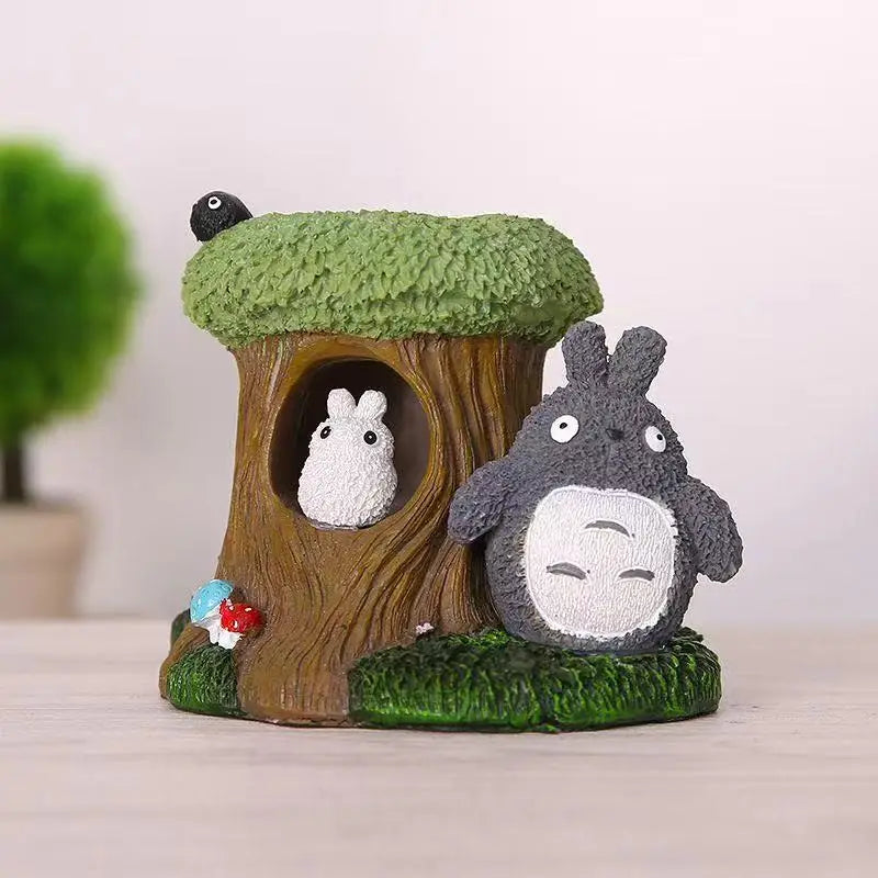 Creative ins unicorn cartoon cute primary and secondary school students pen holder resin gift birthday gift for boys