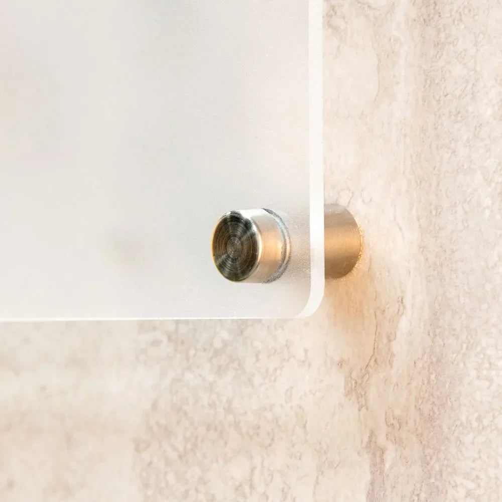 Customized Business Sign Personalised Company Logo Picture Name Signage Acrylic Plate Office Sign Wall Art Decor Shop