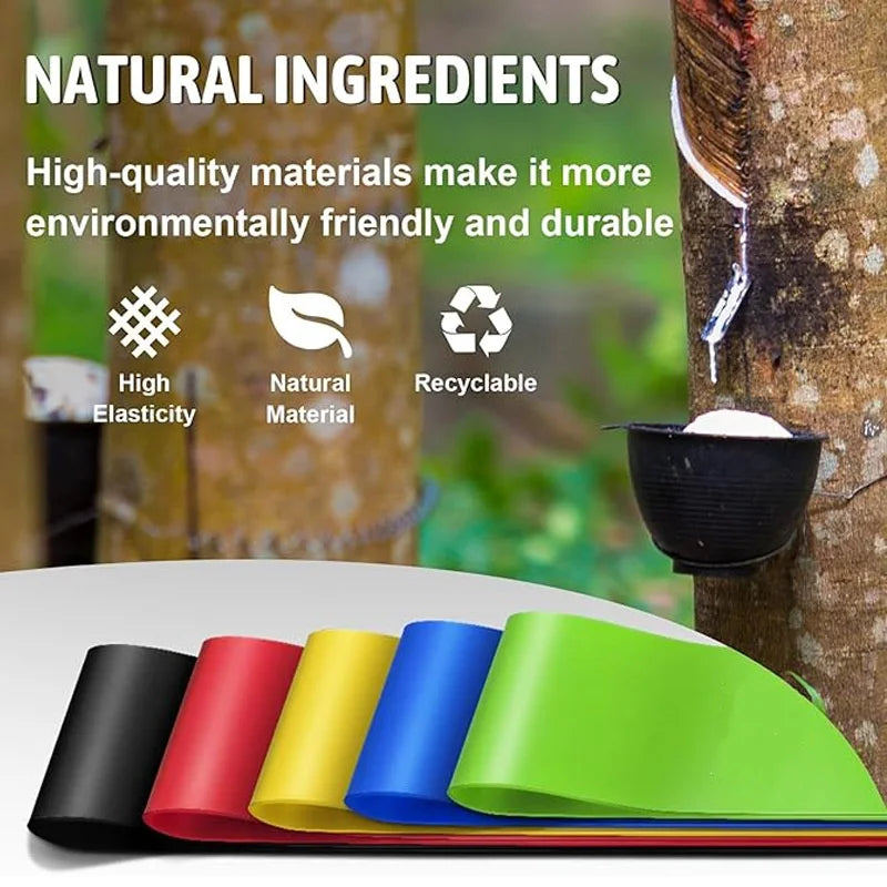 Fitness Resistance Bands Thickened Yoga Elastic Sheet Stretch Band Agility Training Strength Training Gym Equipment