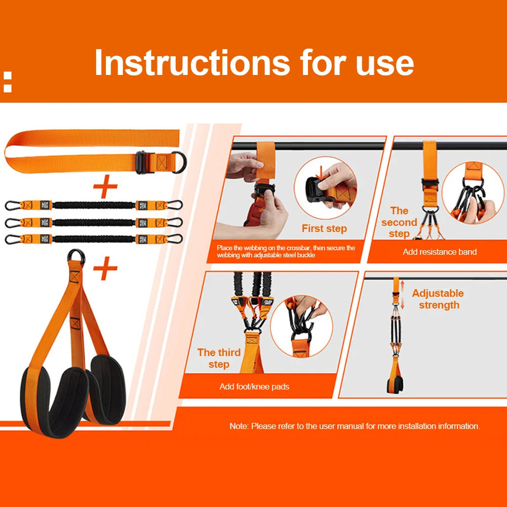 Pull Up Assistance Bands Heavy Duty Elastic Assist Belt Strength Training Assisted Pull-up Bands Home Gym Workout