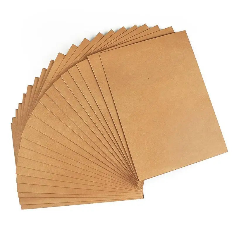 10pcs A4 Kraft Paper File Folder Document Folder Office File Bag File Bag Organizer Storage Holder School Stationery