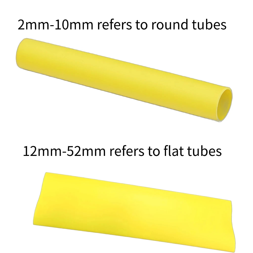4:1 Heat Shrink Tubing with Adhesive 1m/2m/5m 7 Colors 2mm–52mm Dual-Wall Thicken Polyolefin Adhesive Wire and Cable