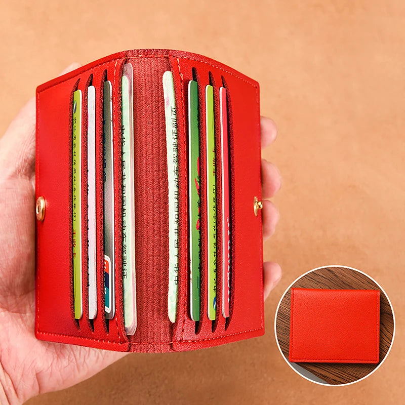 1Pc Card Bag Slim And Compact Bank ID Card Case Driver’s License Wallet Simple And Anti Demagnetization Card Holder