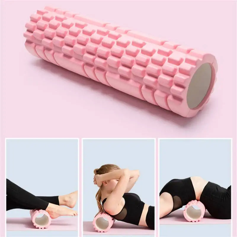 30cm Foam Column Muscle Relaxation Training Pilates Yoga Fitness Massage Foam Roller Grid Trigger Point Therapy Home