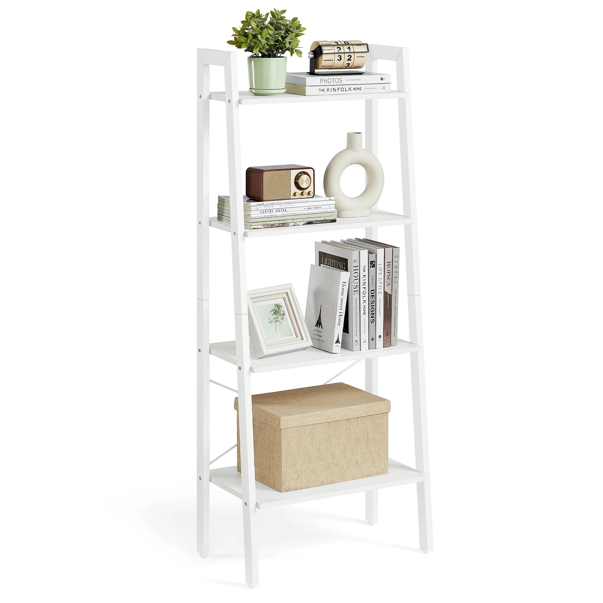 vasagle-ladder-shelf-4-tier-bookshelf-storage-rack-bookcase-with-steel-frame-for-living-room-home-office-kitchen-bedroom