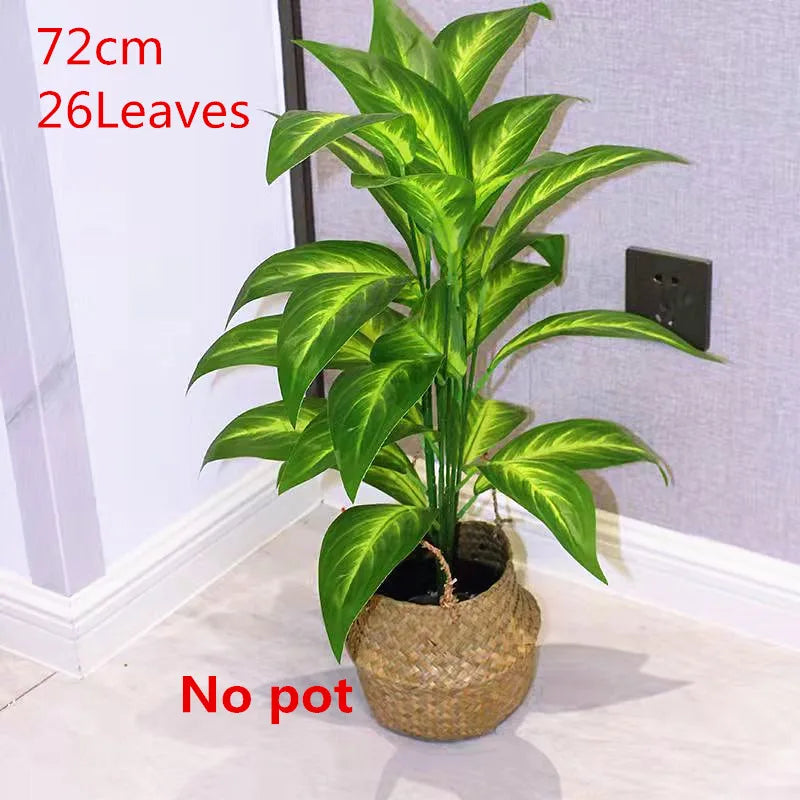 70-85CM Artificial Large Rare Palm Tree Banana Tree Green Simulated Plants Garden Hotel Office Home Decoration