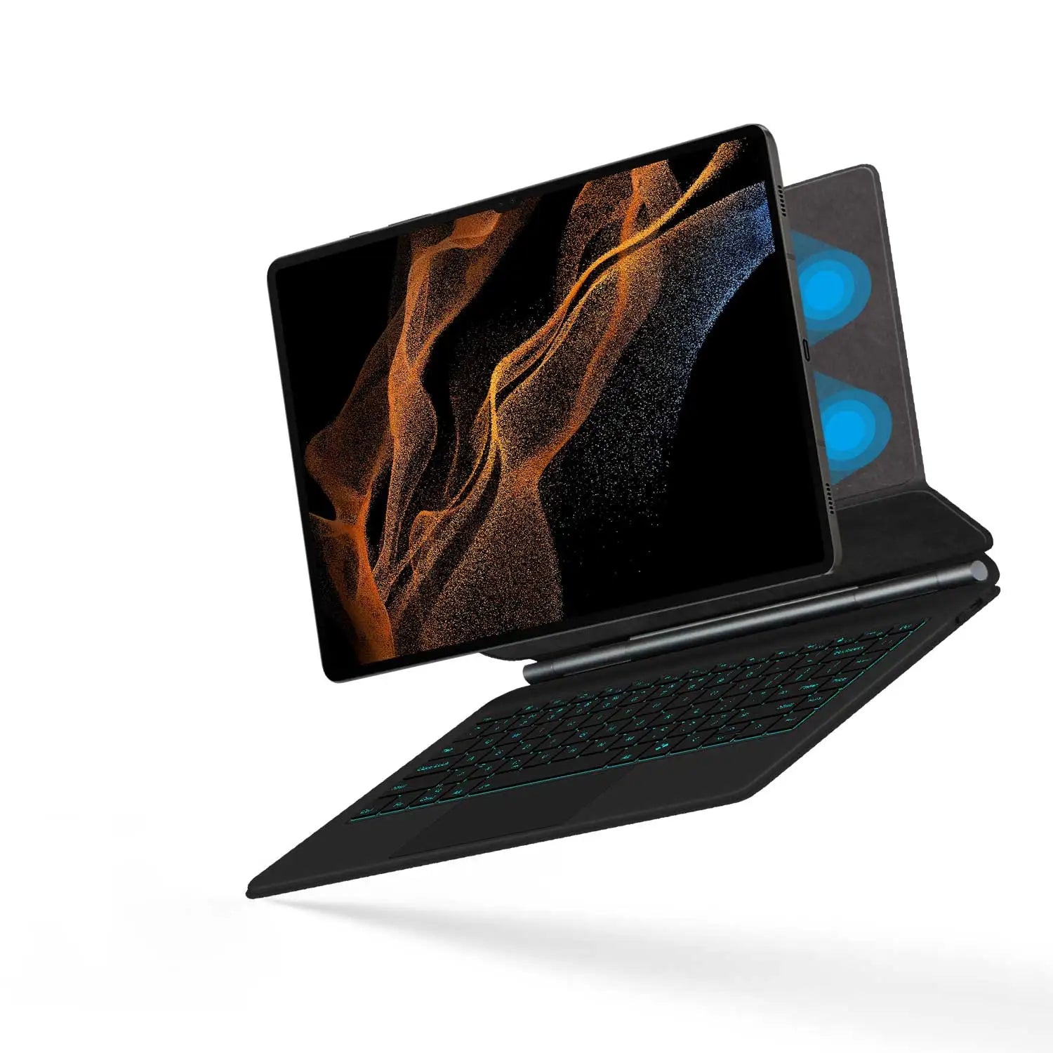 Book Cover Keyboard For Samsung Galaxy Tab S10 Ultra 14.6 inch S9 / S8 Ultra 14.6’’ Tablet Magic Keyboards Case AI Key