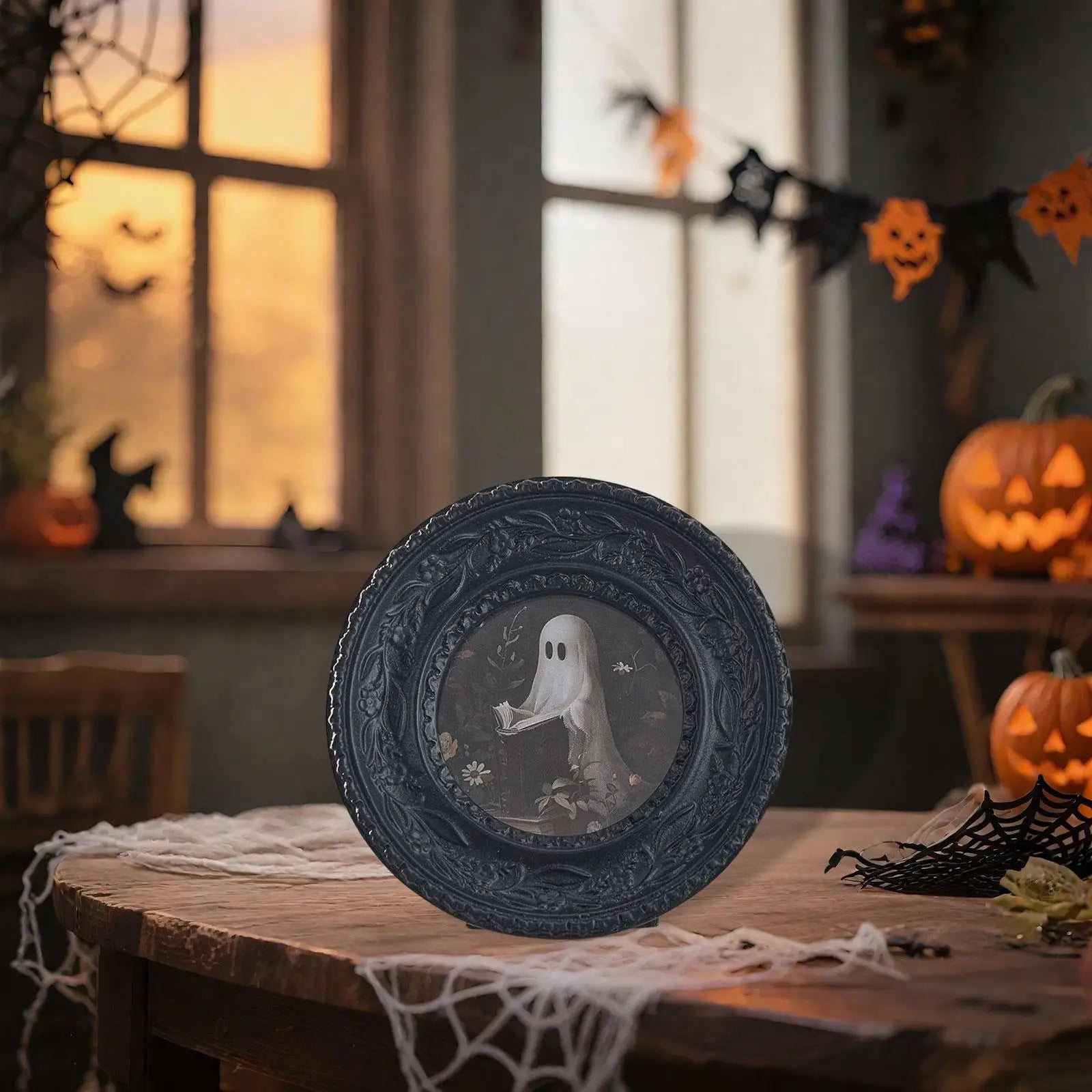 Retro Design Picture Frame Wall Hanging Craft Multifunction Photo Frame for Anniversary Office Gathering Housewarming