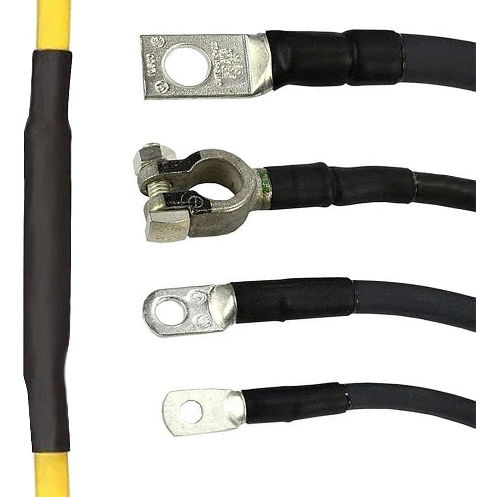 127Pcs Durable Heat Shrink Sleeving Tubing Tube Assortment Kit Electrical Connection Electrical Wire Wrap Cable