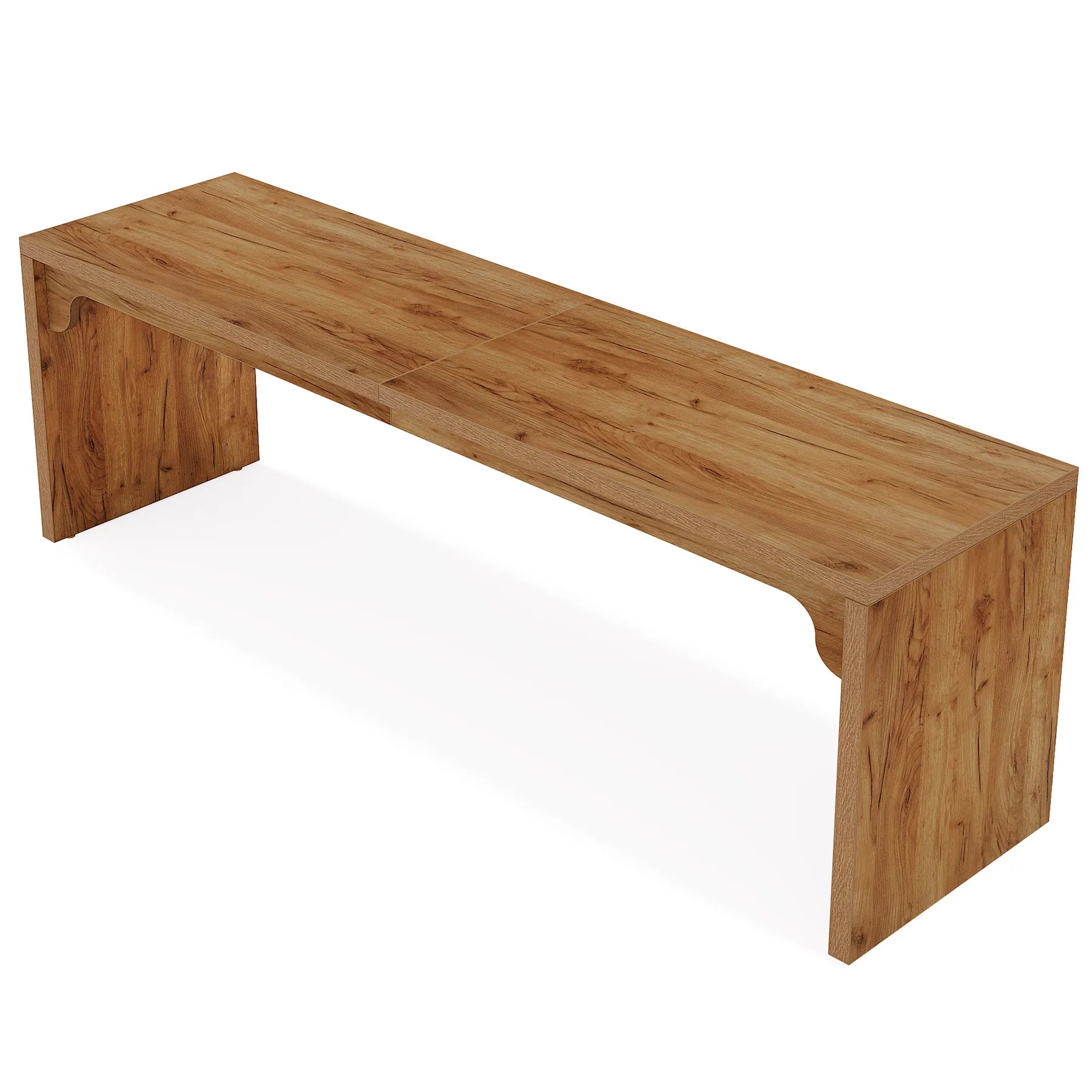 Tribesigns 78.7 Inches Long Computer Desk Wooden Extra Long Desk Double Desk Workstation 2 Person Desk for Home Office