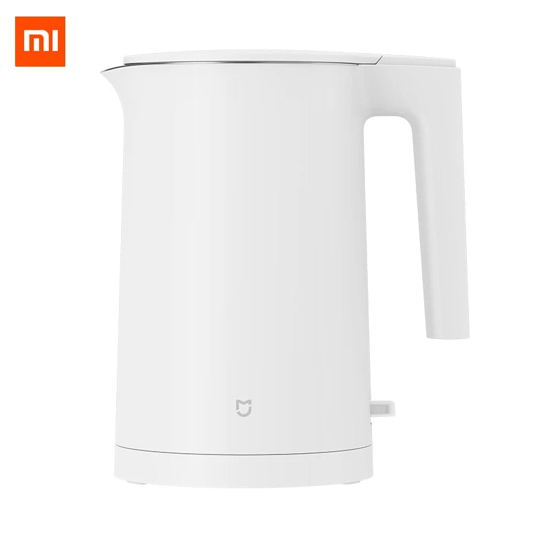 New Xiaomi Mijia Electric Kettle 2 Large Capcity 1.7L Water Boiler Safety Auto-Off Double Layer Anti-Scalding Electric