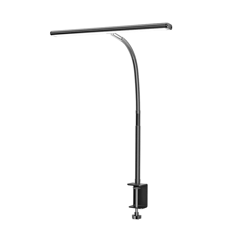 24W Ultra Bright LED Desk Lamp with Clamp 3 Head Automatic Dimming Atmosphere Lighting LED Table Lamps for Office