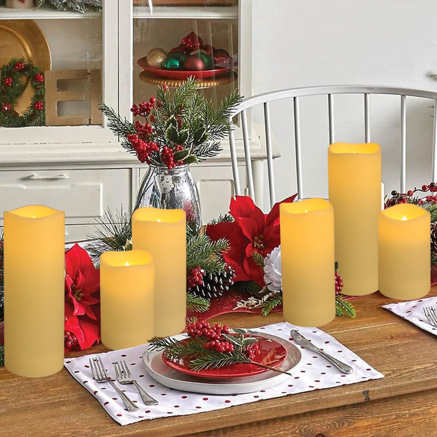 4-144 units/set of waterproof indoor flameless LED candle lights Christmas home decoration wedding holiday decoration