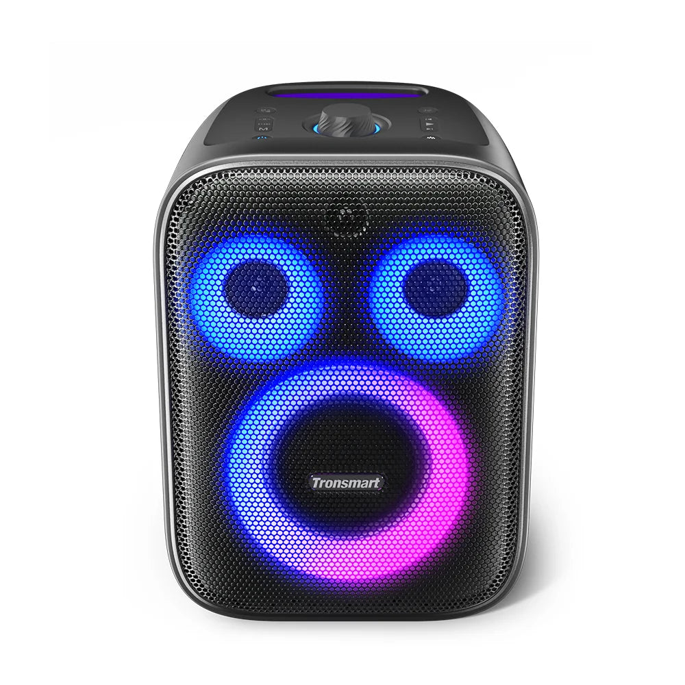 Tronsmart Halo 200 Speaker Bluetooth Speaker with 3 Way Sound System 120W Built-in/Wired Mic Guitar Input APP Control