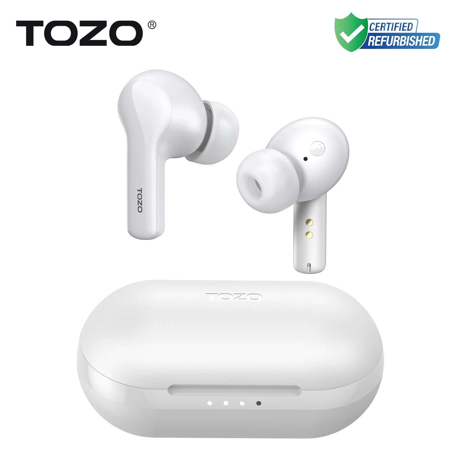Refurbished TOZO TWS Earbuds ENC HD Call Wireless Bluetooth Sport Headsets Earphones Ultralight Portable Outdoor Home