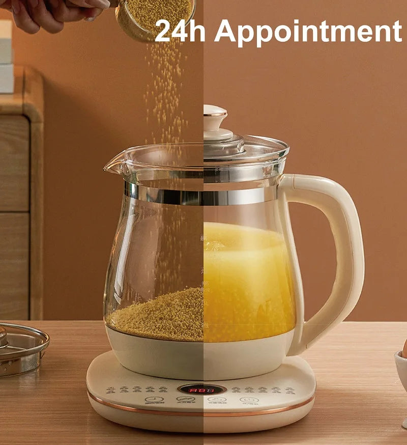 1.8L Health Kettle Office Automatic Glass Tea Maker Home Multi-function Electric Kettle Smart Baby Thermostatic Milk