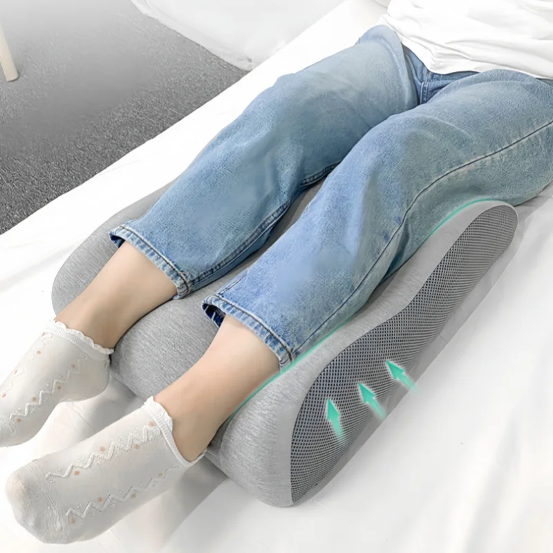 Ergonomic Memory Foam Leg Foot Raiser Pillow Support Cushion Foot Stress Relief Cushion Massage Support Body Pillow